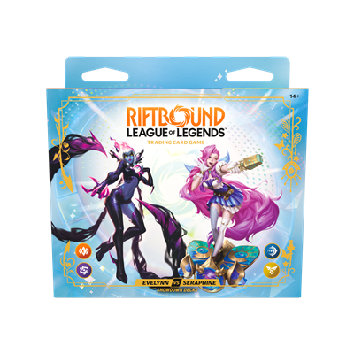 LOL RIFTBOUND: RADIANCE - SHOWDOWN EVELYNN & SERAPHINE - INGLESE