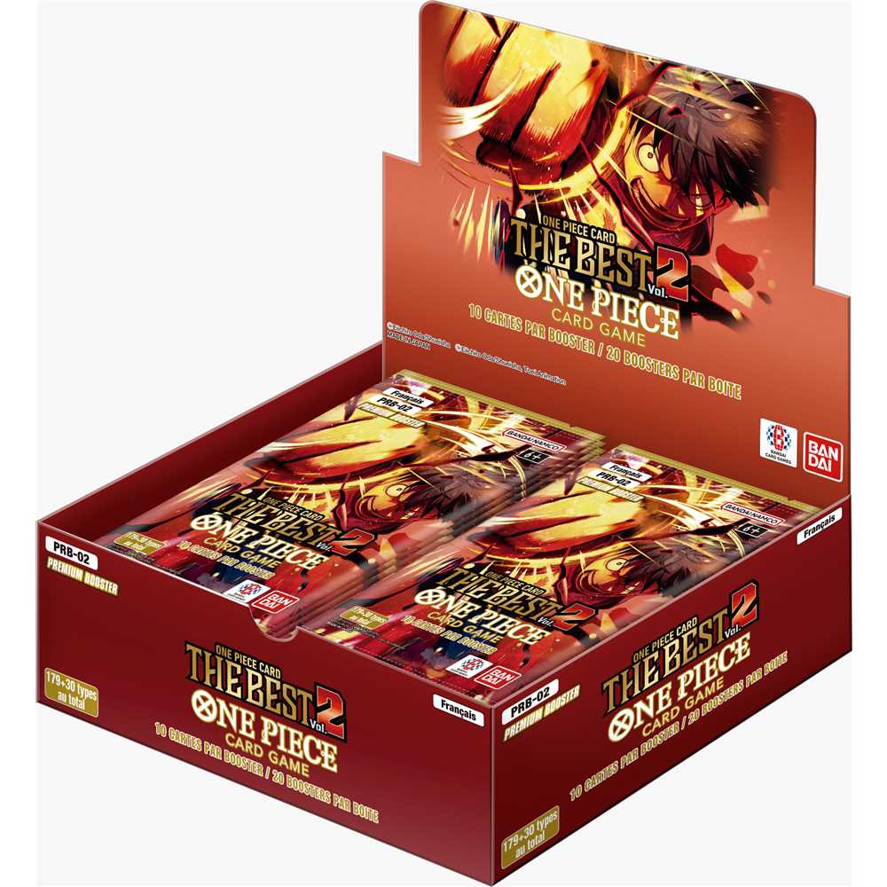 ONE PIECE CARD GAME PRB-02 PREMIUM BOOSTER DISPLAY (20 PACKS) - EN ONE PIECE CARD GAME PRB-02 PREMIUM BOOSTER DISPLAY (20 PACKS) - EN