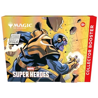 MTG - MARVEL SUPER HEROES COLLECTOR'S BOOSTER DISPLAY (12 PACKS) - INGLESE