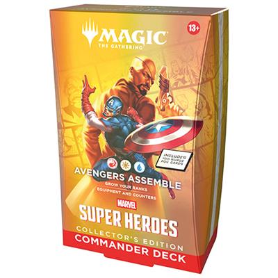 MTG - MARVEL SUPER HEROES - COLLECTOR' S EDITION COMMANDER AVENGERS ASSEMBLE - INGLESE