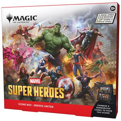 MTG - MARVEL SUPER HEROES SCENE BOX "HEROES UNITED" - ENG
