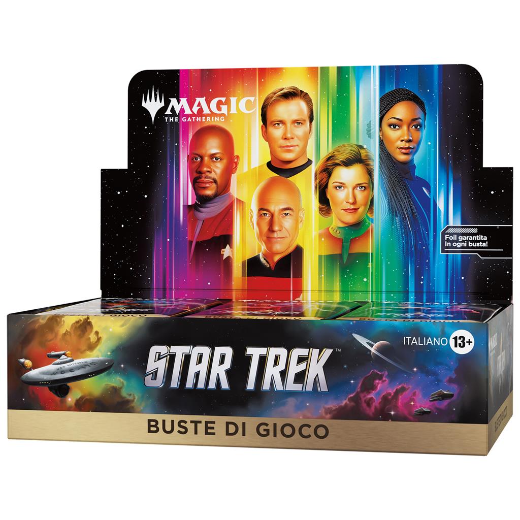 STAR TREK BOX BUSTE DI GIOCO ITA MAGIC THE GATHERING (30 BUSTINE)