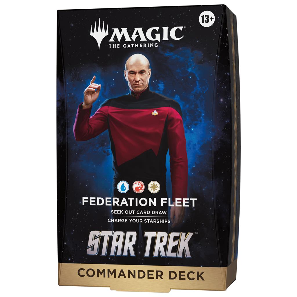 FEDERATION FLEET STAR TREK COMMANDER DECK ENG MAGIC THE GATHERING