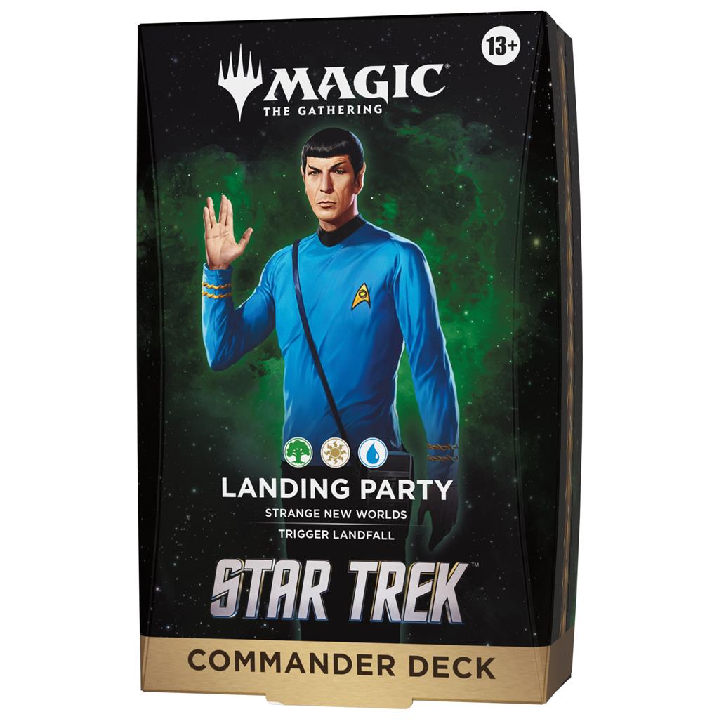 LANDING PARTY STAR TREK COMMANDER DECK ENG MAGIC THE GATHERING