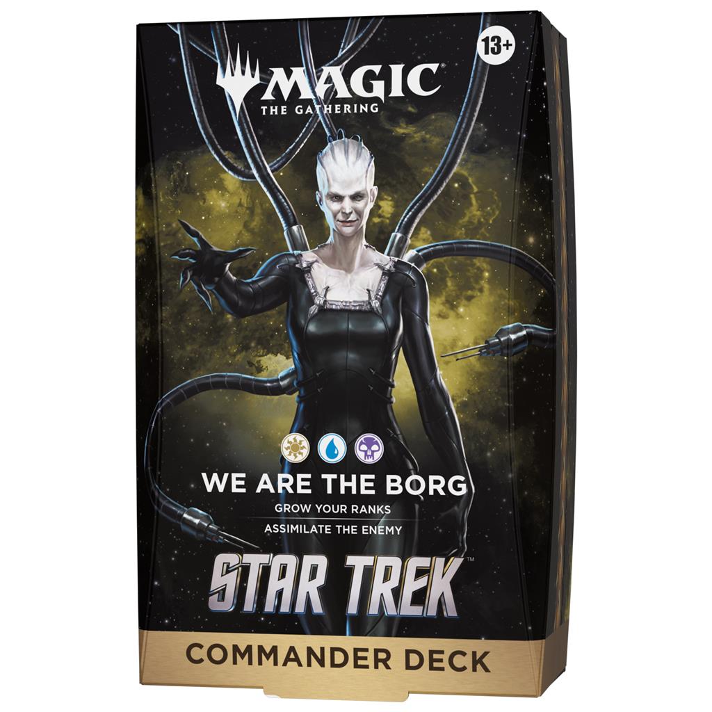 WE ARE THE BORG STAR TREK COMMANDER DECK ENG MAGIC THE GATHERING