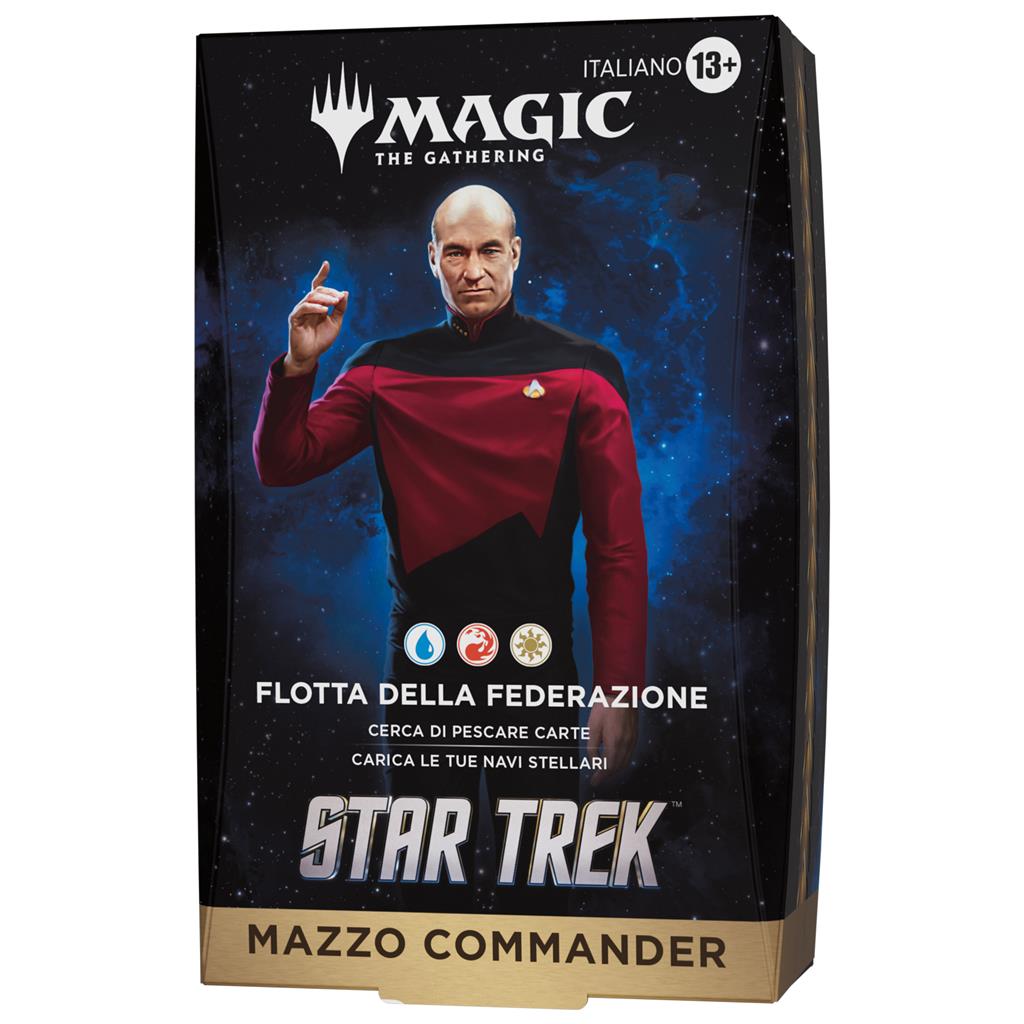 FLOTTA DELLA FEDERAZIONE STAR TREK COMMANDER DECK ITA MAGIC THE GATHERING