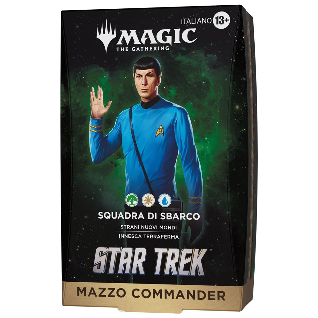 SQUADRA DI SBARCO STAR TREK COMMANDER DECK ITA MAGIC THE GATHERING