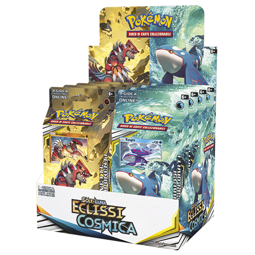 POKEMON SOLE E LUNA - ECLISSI COSMICA - BOX 8 MAZZI ITA POKEMON SOLE E LUNA - ECLISSI COSMICA - BOX 8 MAZZI ITA