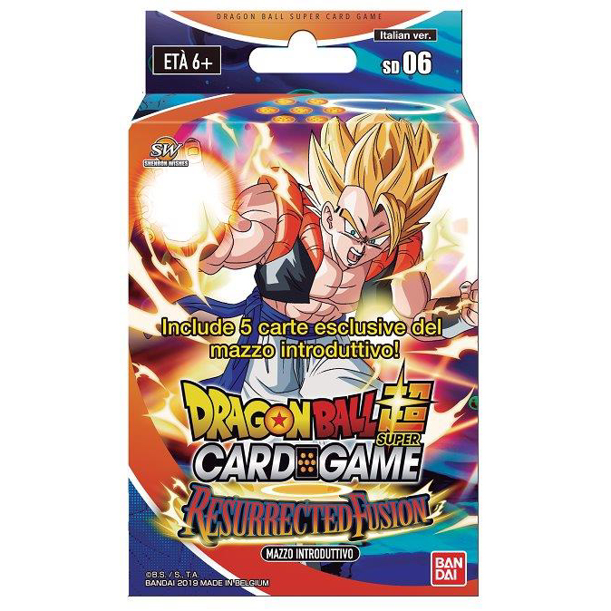 DRAGON BALL SUPER - STARTER DECK 06 RESURRECTED FUSION - 1 MAZZO ITA DRAGON BALL SUPER - STARTER DECK 06 RESURRECTED FUSION - 1 MAZZO ITA