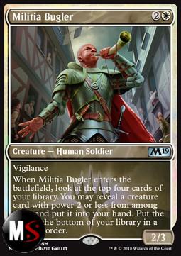 TROMBETTIERE DELLA MILIZIA - FOIL PROMO FNM