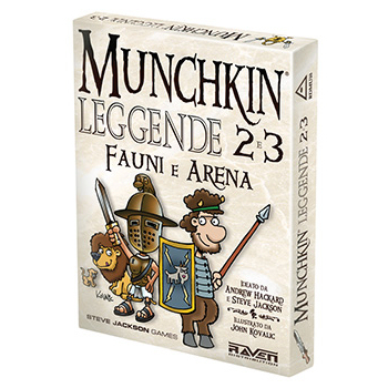 MUNCHKIN LEGGENDE 2 E 3 - FAUNI E ARENA