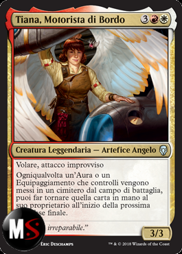 TIANA, MOTORISTA DI BORDO - FOIL