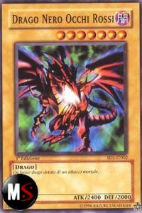 DRAGO NERO OCCHI ROSSI