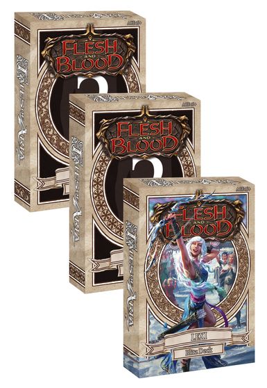 FLESH & BLOOD TCG: TALES OF ARIA BLITZ DECKS - SET 3 MAZZI ING FLESH & BLOOD TCG: TALES OF ARIA BLITZ DECKS - SET 3 MAZZI ING