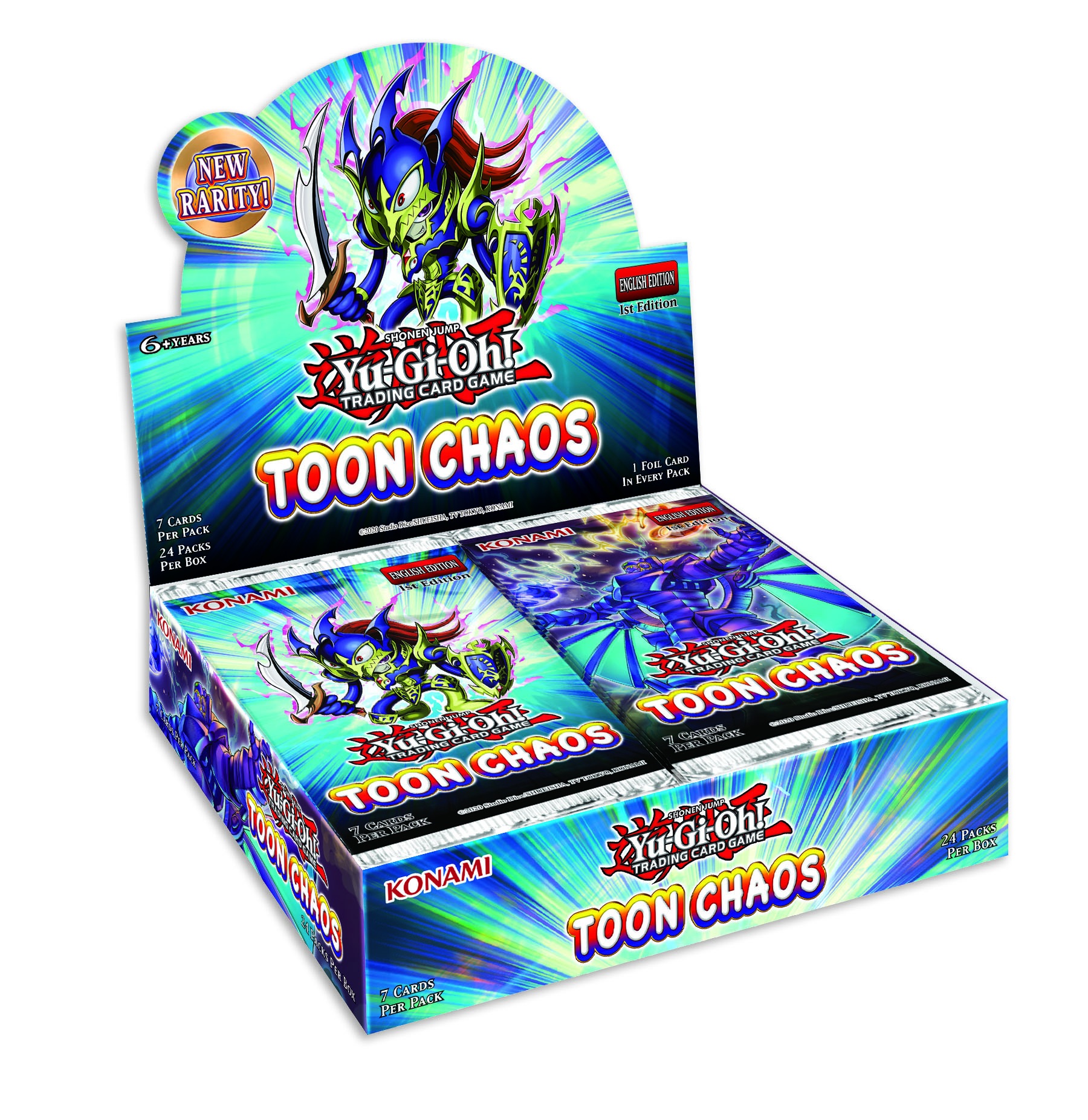 TOON CHAOS - BOX 24 BUSTE ITA TOON CHAOS - BOX 24 BUSTE ITA