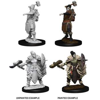 D&D NOLZUR'S MARVELOUS MINIATURES: BARBARO MEZZORCO FEMMINA (WZK73703) D&D NOLZUR'S MARVELOUS MINIATURES: BARBARO MEZZORCO FEMMINA (WZK73703)