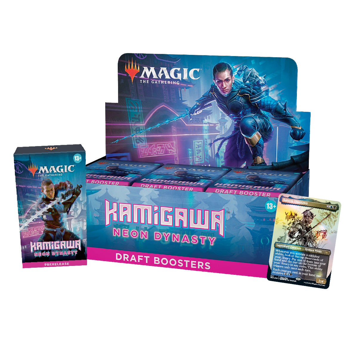 KAMIGAWA NEON DYNASTY PROMO 1 - BOX 36 BUSTE + PRERELEASE PACK + BAB - ITA KAMIGAWA NEON DYNASTY PROMO 1 - BOX 36 BUSTE + PRERELEASE PACK + BAB - ITA
