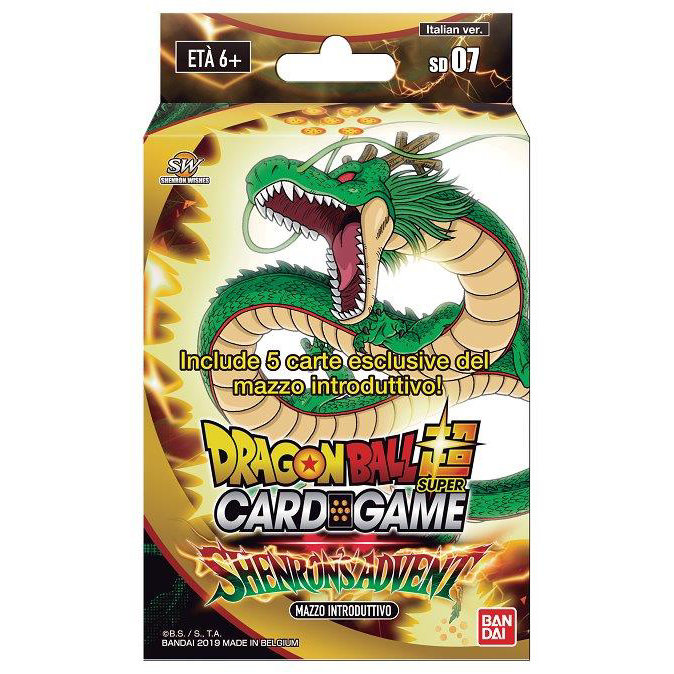 DRAGON BALL SUPER - STARTER DECK 07 SHENRON'S ADVENT - 1 MAZZO ITA