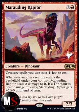 RAPTOR RAZZIATORE - PROMO - EXTRA CARD