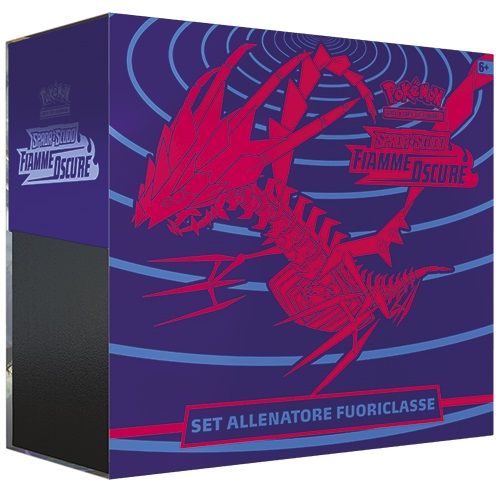 POKEMON SET ALLENATORE FUORICLASSE SPADA E SCUDO FIAMME OSCURE POKEMON SET ALLENATORE FUORICLASSE SPADA E SCUDO FIAMME OSCURE