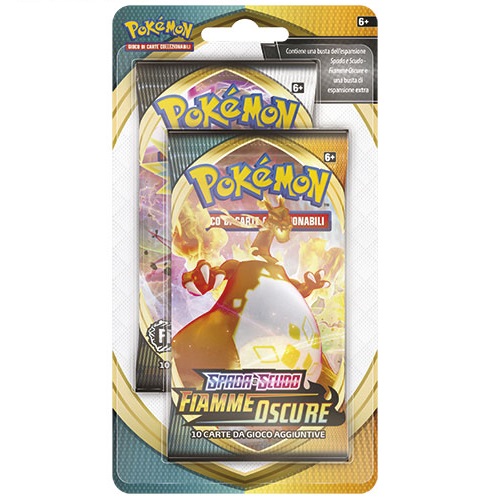 POKEMON SPADA E SCUDO FIAMME OSCURE - BLISTER 2 BUSTE CELEBRATION POKEMON SPADA E SCUDO FIAMME OSCURE - BLISTER 2 BUSTE CELEBRATION
