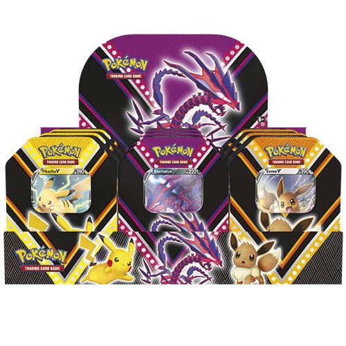 POKEMON TIN DA COLLEZIONE V POWERS - ESPOSITORE 9 PZ POKEMON TIN DA COLLEZIONE V POWERS - ESPOSITORE 9 PZ