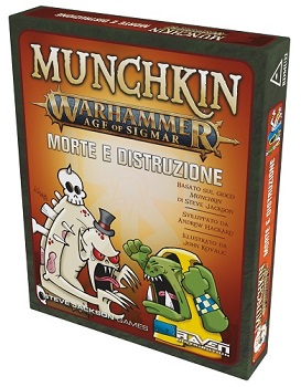 MUNCHKIN WARHAMMER AGE OF SIGMAR - MORTE E DISTRUZIONE