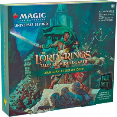 LOTR: TALES OF MIDDLE-EARTH - SCENE BOX - ARAGORN AT HELM'S DEEP (ENG)