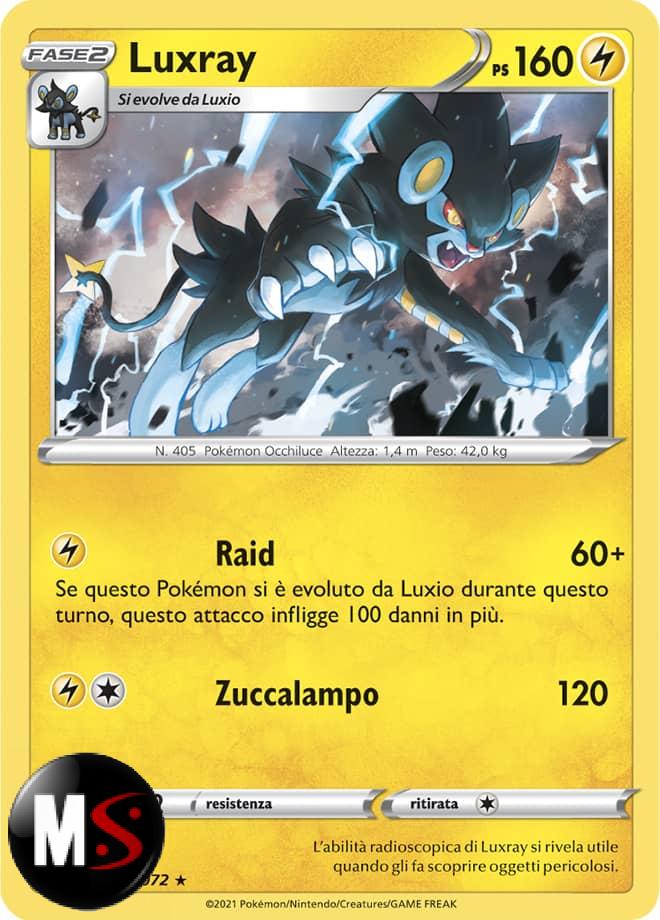 LUXRAY (SHF 33 - REVERSE FOIL)