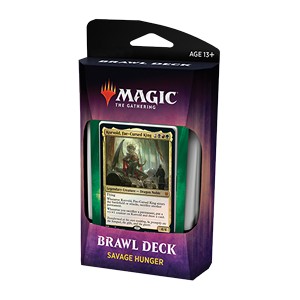 THRONE OF ELDRAINE - BRAWL DECK SAVAGE HUNTER THRONE OF ELDRAINE - BRAWL DECK SAVAGE HUNTER
