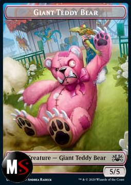 GIANT TEDDY BEAR TOKEN (PINK 5 / 5)