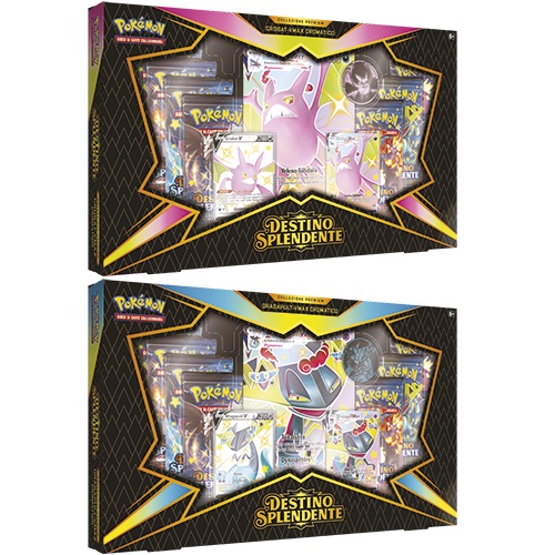 POKEMON - DESTINO SPLENDENTE COLLEZIONE PREMIUM DRAGAPULT V POKEMON - DESTINO SPLENDENTE COLLEZIONE PREMIUM DRAGAPULT V