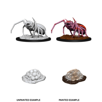 D&D NOLZUR'S MARVELOUS MINIATURES: RAGNO GIGANTE E COVATA DI UOVA (WZK90077) D&D NOLZUR'S MARVELOUS MINIATURES: RAGNO GIGANTE E COVATA DI UOVA (WZK90077)