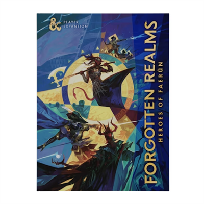 DUNGEONS & DRAGONS FORGOTTEN REALMS HEROES OF FAERUN - PLAYER'S GUIDE ALT COVER - ENG DUNGEONS & DRAGONS FORGOTTEN REALMS HEROES OF FAERUN - PLAYER'S GUIDE ALT COVER - ENG