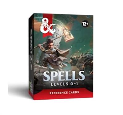 DUNGEONS & DRAGONS - TROVE 1 SPELL CARDS LVL 0-1 - ENG