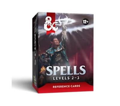 DUNGEONS & DRAGONS - TROVE 2 SPELL CARDS LVL 2-3 - ENG