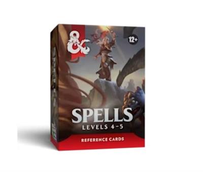 DUNGEONS & DRAGONS - D&D TROVE 3 SPELL CARDS LVL 4-5 - ENG