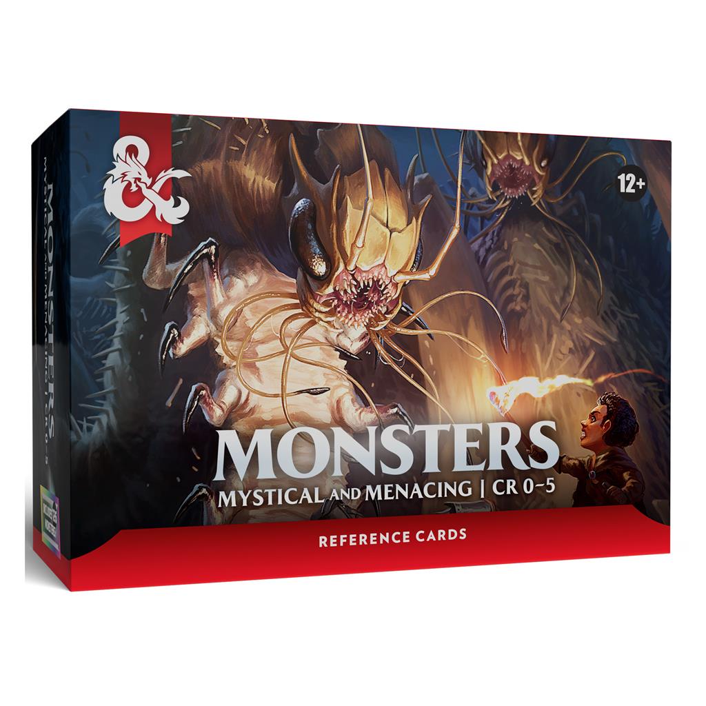 DUNGEONS & DRAGONS - TROVE 7 MONSTER CARDS CR 2-5 - ENG
