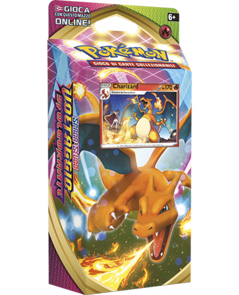 POKEMON SPADA E SCUDO VOLTAGGIO SFOLGORANTE - 1 MAZZO CHARIZARD ITA POKEMON SPADA E SCUDO VOLTAGGIO SFOLGORANTE - 1 MAZZO CHARIZARD ITA