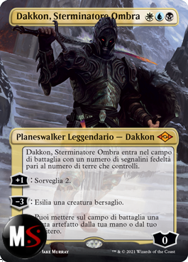 DAKKON, STERMINATORE OMBRA - BORDERLESS
