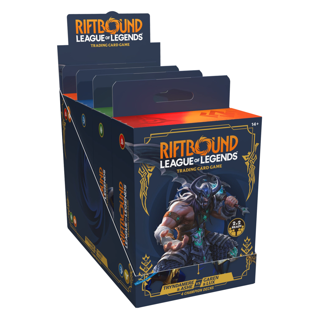 RIFTBOUND LEGACY CHAMPION DECK DISPLAY (4 MAZZI) ENG