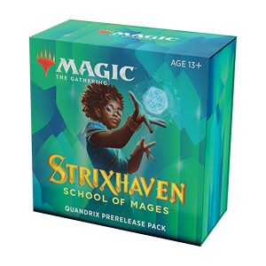 STRIXHAVEN: SCUOLA DEI MAGHI - QUANDRIX PRERELEASE PACK - ITALIANO STRIXHAVEN: SCUOLA DEI MAGHI - QUANDRIX PRERELEASE PACK - ITALIANO