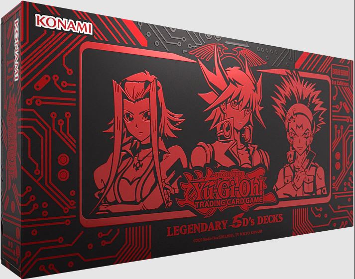 LEGENDARY 5D'S DECKS SET - 3 MAZZI 5D'S - 1^ EDIZIONE ITALIANO