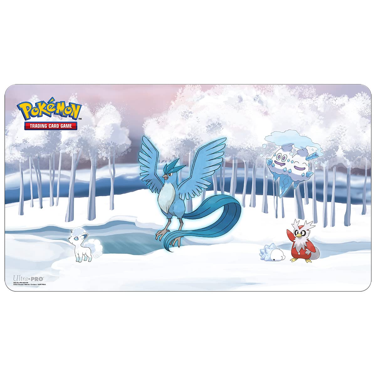 E-15982 GALLERY SERIES FROSTED FOREST PLAYMAT FOR POKEMON