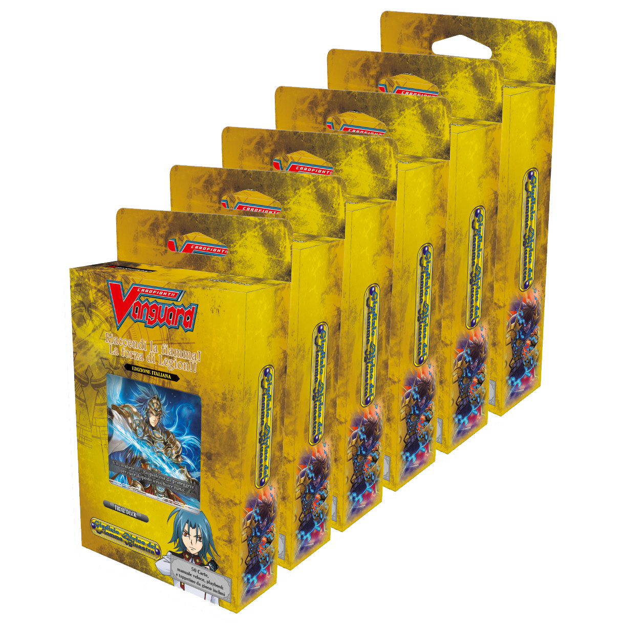 VGIT-TD16 VANGUARD - GIUDIZIO DIVINO DEI FIAMMA BLUASTRA - BOX 6 TRIAL DECK VGIT-TD16 VANGUARD - GIUDIZIO DIVINO DEI FIAMMA BLUASTRA - BOX 6 TRIAL DECK