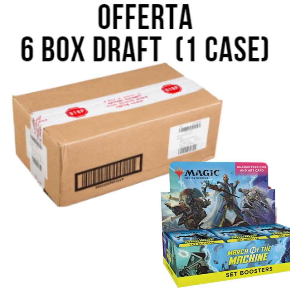 L'AVANZATA DELLE MACCHINE - OFFERTA - SET BOOSTER DISPLAY - 6 BOX (1 CASSA) - ITALIANO L'AVANZATA DELLE MACCHINE - OFFERTA - SET BOOSTER DISPLAY - 6 BOX (1 CASSA) - ITALIANO