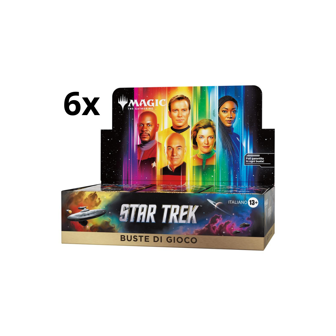 STAR TREK CASE BUSTE DI GIOCO ITA MAGIC THE GATHERING (180 BUSTINE)