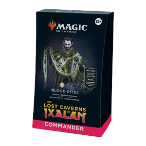 LOST CAVERNS OF IXALAN - BLOOD RITES - COMMANDER DECK - ENG