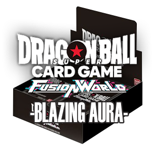 DRAGON BALL SUPER - FUSION WORLD 02 - BLAZING AURA - BOX 24 BUSTE ENG