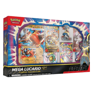 POKEMON - COLLEZIONE CON STATUINA - MEGA LUCARIO EX